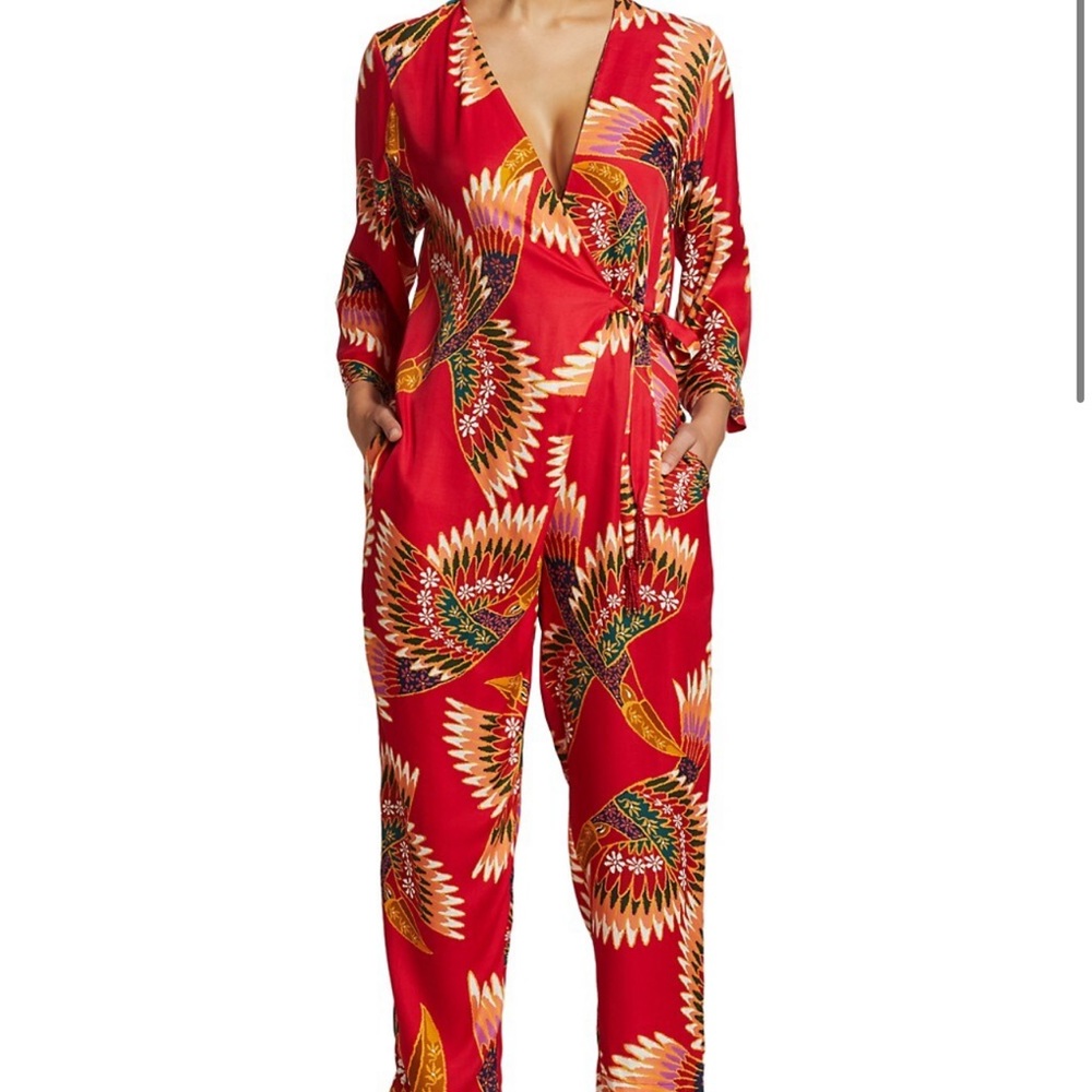 FARM RIO TOUCANS JUMPSUIT